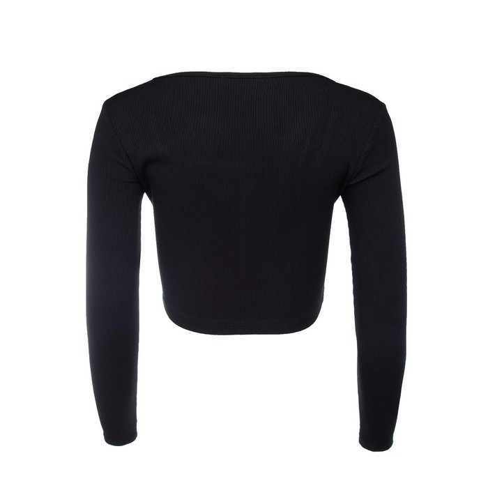 Лонгслив женский MIST, размер 48-50, цвет чёрный