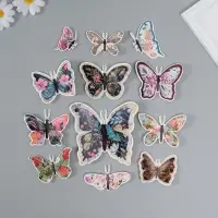 Набор магнитов на холодильник &laquo;Цветочные&raquo;, 12 шт., картон, h=4-10 см