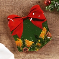 Тарелка новогодняя Дорого внимание &laquo;Апельсины&raquo;, 15 х 17,3 см, стекло