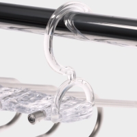 Вешалка для брюк многоуровневая, трансформер, 30,5х32х7,5, 5 уровней, прозрачная