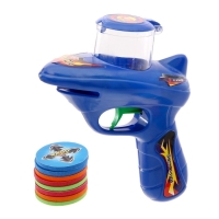 Пистолет &laquo;Диско страйк&raquo;, стреляет дисками, цвета МИКС