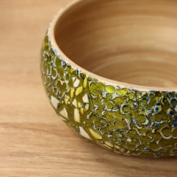 Ваза 15х15х6 см, бамбук