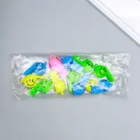 Свисток пластик "Смайл", МИКС