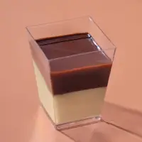 Форма пластиковая одноразовая для фуршета &laquo;Квадрат&raquo;, 150 мл, прозрачная