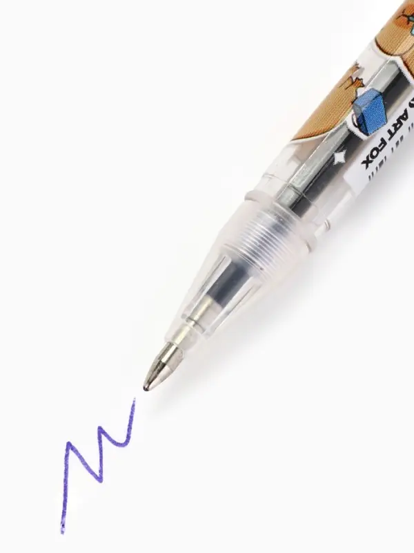 Ручка шариковая с колпачком "Капибара", синяя паста 0.7 мм