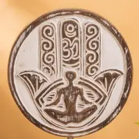 Сувенир на подставке &laquo;Хамса&raquo;, 24&times;9&times;33 см, дерево