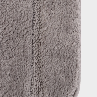 Коврик Savanna, 40&times;60 см, ворс 2 см, микрофибра, серый