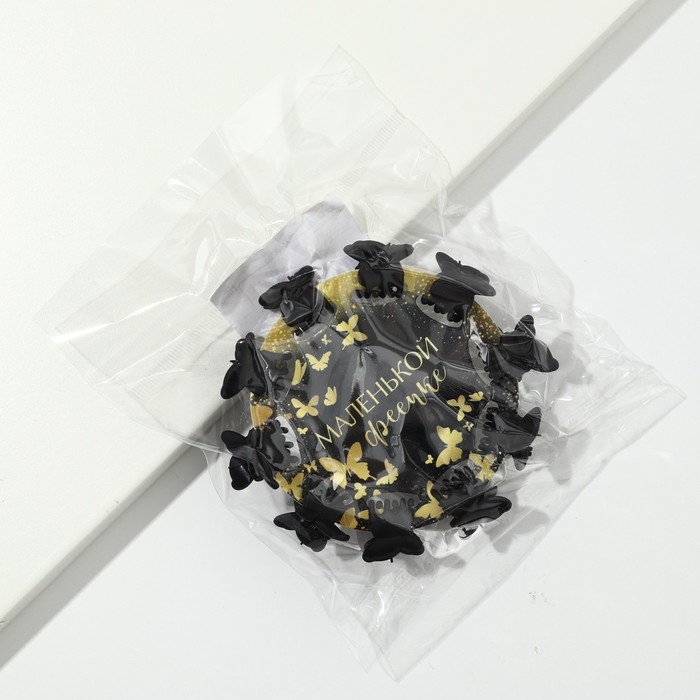 Краб для волос мини &laquo;Маленькой фее&raquo; набор,10 шт.,1,5 х1,5 см