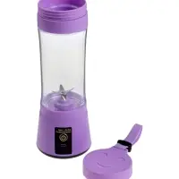 Блендер LBR-01, портативный, 24 Вт, 380 мл, USB, фиолетовый