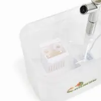 Фонтан для кошек и собак 1,5 л, 16,5 х 13 х 12 см, евророзетка, прозрачный