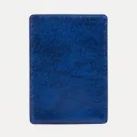 Обложка для проездного, пропуска, цвет синий