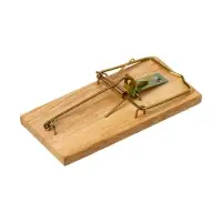 Мышеловка, 9.8&times;4.7 см, дерево, Greengo