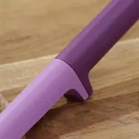 Ложка кулинарная с прорезями Доляна &laquo;Мегара&raquo;, 29 см, цвет фиолетовый