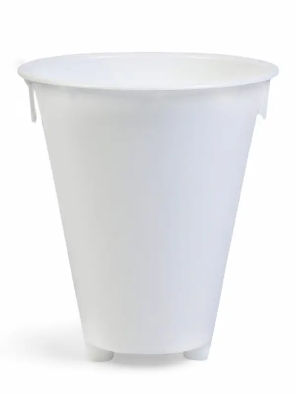 Горшок "Валенсия" 2,8 л, D-17 см, h-20 см, цвет серый шёлк