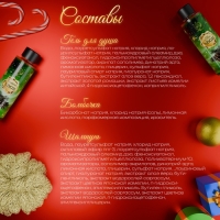 Новогодний подарочный набор косметики «Зимняя сказка», с ароматом хвои и корицы. Зеленая серия. Новогодний подарочный набор косметики «Зимняя сказка», с ароматом хвои и корицы. Зеленая серия.