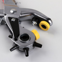 Щипцы-пробойник для установки блочек и кнопок, с блочками и кнопками, HPU-6 Щипцы-пробойник для установки блочек и кнопок, с блочками и кнопками, HPU-6