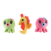 Дуга игровая мягкая на кроватку, коляску &laquo;Осьминожки&raquo;, 25-84 см, погремушки, 3 игрушки МИКС, Крошка Я