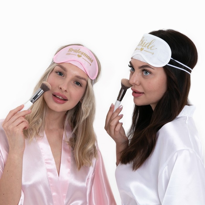 Маска для сна для девичника Team bride, карнавальный аксессуар