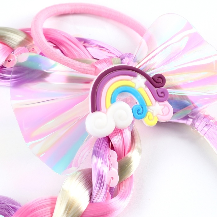 Прядь для волос на резинке, 40 см