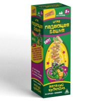 Падающая башня-дженга &laquo;Весёлый крокодил&raquo;, 54 бруска, 5+