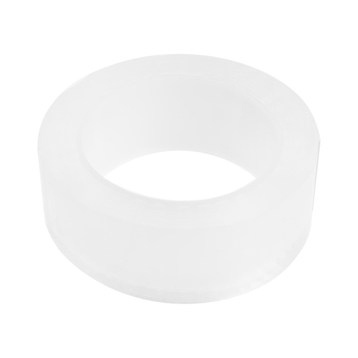 Лента клейкая ТУНДРА, прозрачная, двухсторонняя, 40 мм х 5 м