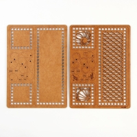 Набор основ для вязания 2 в 1 &laquo;Морское настроение&raquo;, хдф 3 мм