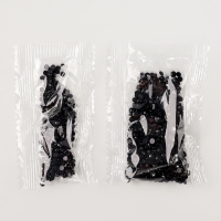 Алмазный брелок &laquo;Мишка&raquo;, цвет чёрный, своими руками