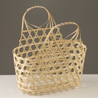 Корзина плетеная, 25х12х12/24 см, бамбук Корзина плетеная, 25х12х12/24 см, бамбук