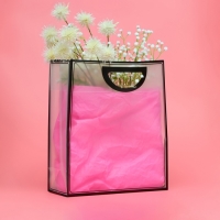 Пакет ПП с вырубной ручкой, прозрачный, 33 х 28 х 12 см, черный Пакет ПП с вырубной ручкой, прозрачный, 33 х 28 х 12 см, черный