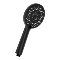 Душевая лейка ZEIN Z3641, d=120 мм, 5 режимов, пластик, цвет черный Душевая лейка ZEIN Z3641, d=120 мм, 5 режимов, пластик, цвет черный