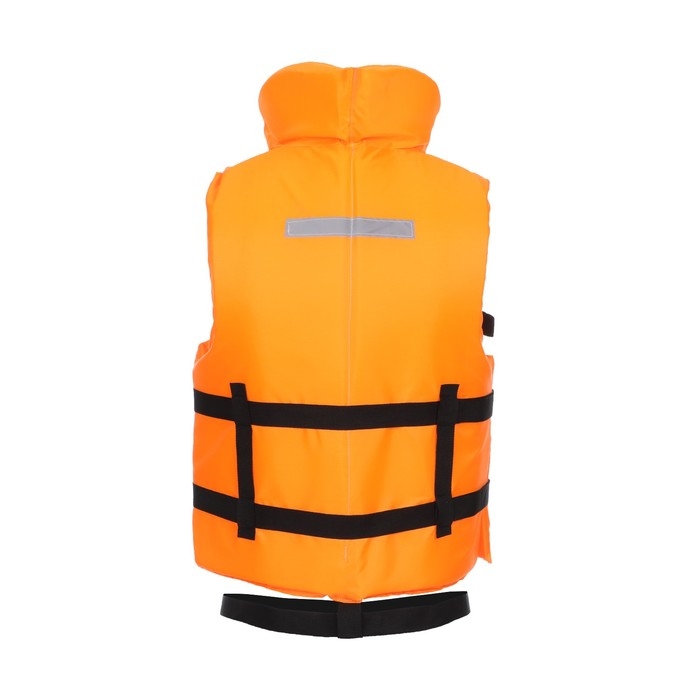 Жилет страховочный с подголовником YUGANA, размер 56-62, оранжевый