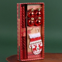 Новогодние витые свечи с декором &laquo;Новый год: Чудес в Новом году!&raquo;, на Новый Год, набор