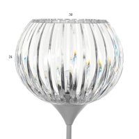 Торшер "Лаура" 1х15Вт Е27 белый 31х31х178см Торшер "Лаура" 1х15Вт Е27 белый 31х31х178см