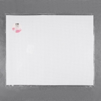 Канва для вышивания №14, пластиковая, 50 &times; 40 см, цвет белый