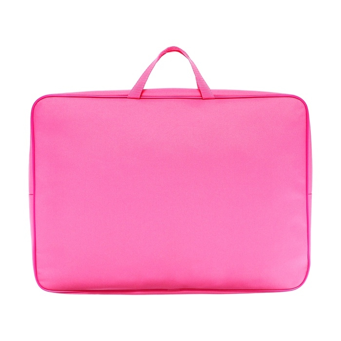 Папка А3 с ручками текстиль 75 мм 475*345 мм ПМД 3-22-4 дев Стрекозы (тесьма) фольга 72961