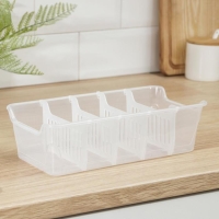 Органайзер для специй Honey, 28×14 см, цвет прозрачный Органайзер для специй Honey, 28×14 см, цвет прозрачный