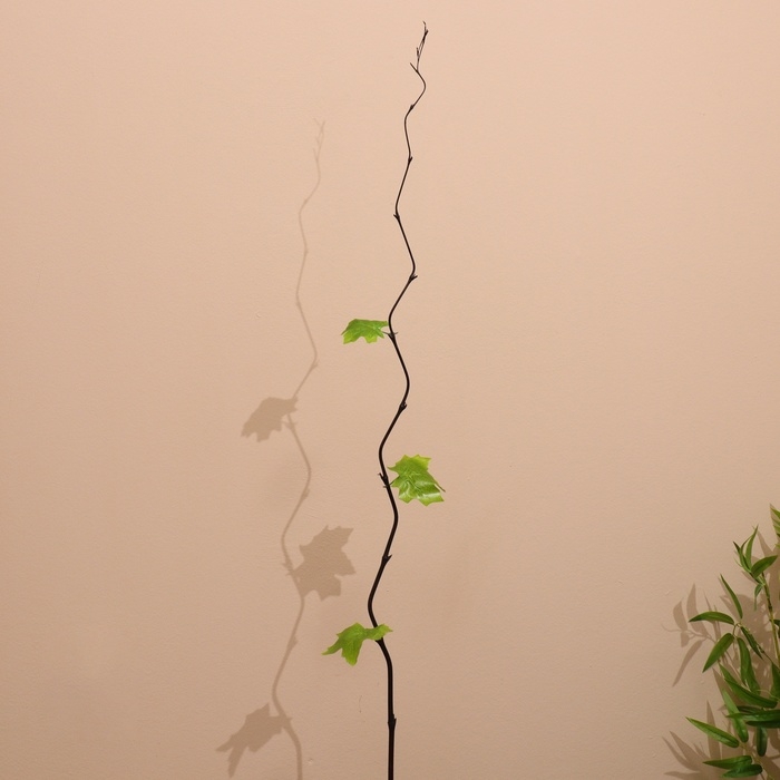 Интерьерный декор из бамбука, листья пластик 200 см зелёный