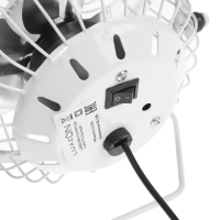 Вентилятор Luazon LOF-05, настольный, 2.5 Вт, 12 см, металл, белый Вентилятор Luazon LOF-05, настольный, 2.5 Вт, 12 см, металл, белый