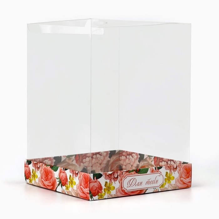 Коробка для кондитерских изделий &laquo;Нежность&raquo;, 15 х 15 х 20 см