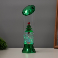 Лава лампа «Елка» LED 3хААА, USB зеленый 6,5х6,5х23,7см Лава лампа «Елка» LED 3хААА, USB зеленый 6,5х6,5х23,7см