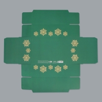 Коробка подарочная новогодняя складная «С Новым годом», 21 х 15 х 7 см Коробка подарочная новогодняя складная «С Новым годом», 21 х 15 х 7 см