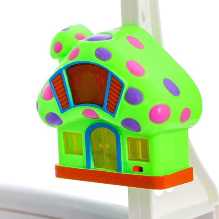 Мобиль музыкальный на кроватку &laquo;Пряничный домик. Птички погремушки&raquo;, заводной, Крошка Я