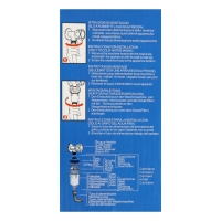 Корпус проходного фильтра ZEIN, для бытовой техники, 3/4&lsquo;&lsquo;, без наполнителя