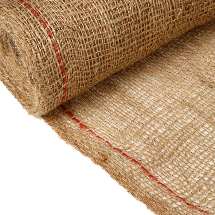 Джут натуральный, 10 &times; 1,1 м, плотность 190 г/м&sup2;, плетение 34/22