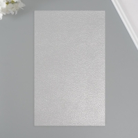 Лист для творчества иск.кожа "Личи. Перламутр" серебро лист 33х20 см толщина 0,9 мм Лист для творчества иск.кожа "Личи. Перламутр" серебро лист 33х20 см толщина 0,9 мм