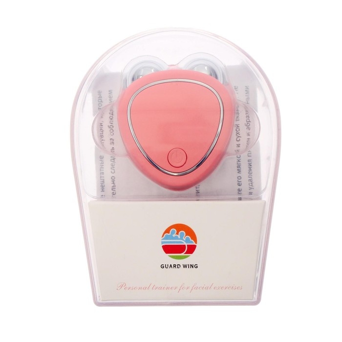 Массажёр для лица LMZ-001, микротоковый, розовый, от USB Массажёр для лица LMZ-001, микротоковый, розовый, от USB