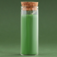 Новогодняя свеча в колбе &laquo;Новый год: Еловые шишки&raquo;