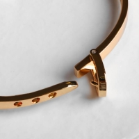 Браслет &laquo;Каркас&raquo; ремень, цвет золото, d=6,6