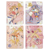 Записная книжка подарочная, А6, 100 листов, цветной блок, с фигурным хлястиком на магните, "Аниме", МИКС Записная книжка подарочная, А6, 100 листов, цветной блок, с фигурным хлястиком на магните, "Аниме", МИКС