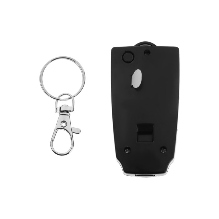 Карманная сирена для самозащиты Luazon LKL-07, со свистком, черная Карманная сирена для самозащиты Luazon LKL-07, со свистком, черная